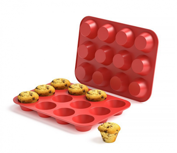 Acessórios da cozinha do silicone do molde do bolo