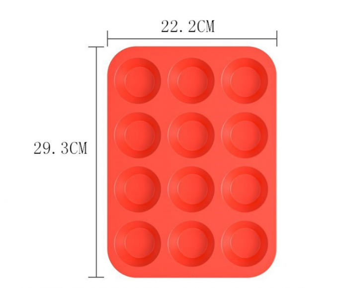 Acessórios da cozinha do silicone do molde do bolo